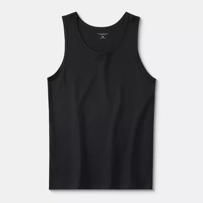 Importé - Lot de 3 T-Shirt Gilet Décontractés Sans-Manches En Pur Coton