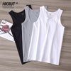 Importé - Lot de 3 T-Shirt Gilet Décontractés Sans-Manches En Pur Coton