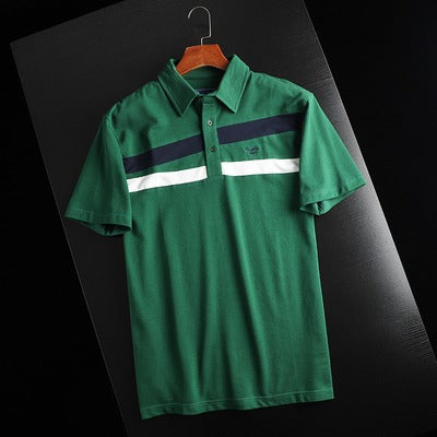 Importé - Polo T-Shirt Homme Rétro Manches Courtes