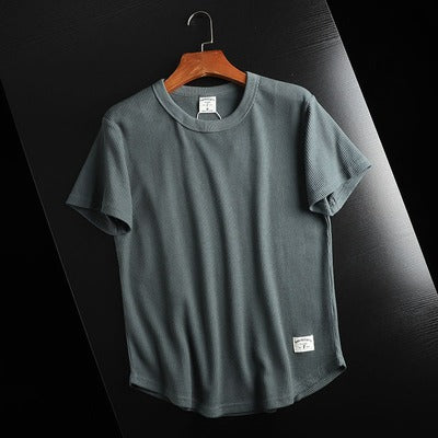 Importé - T-Shirt Homme Tendance Col Rond Manches Courtes En Coton