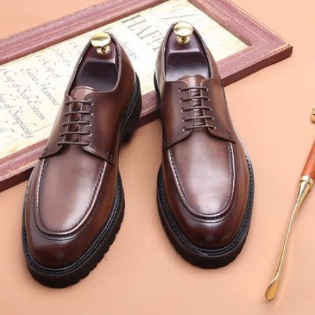 Importé - Chaussure Cuir Mocassin Britannique Homme