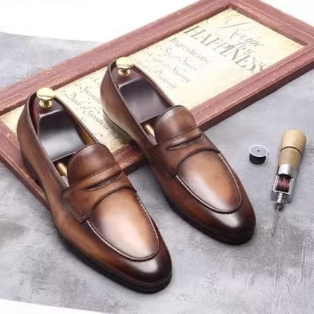 Importé - Chaussure Cuir Mocassin Homme Décontracté