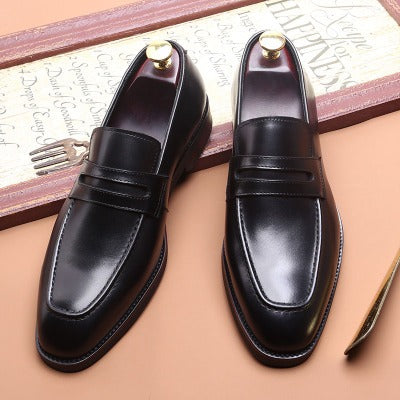 Importé - Chaussure Homme Mocassin Rétro Confortable 100% Cuir