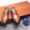 Importé - Chaussure Homme Mocassin Rétro Confortable 100% Cuir