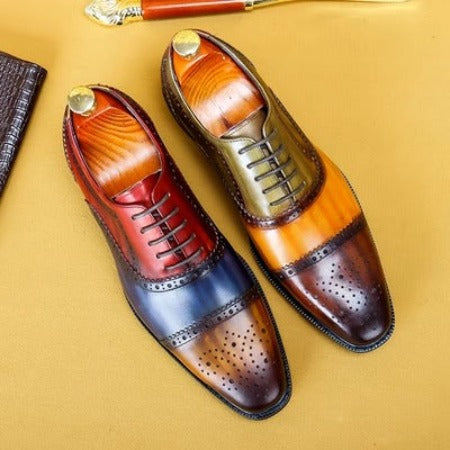 Importé - Chaussure Homme Mocassin Britanniques Confortable 100% Cuir