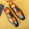 Importé - Chaussure Homme Oxford Britanniques Confortable 100% Cuir