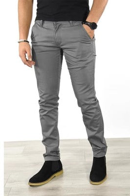 Importé - Pantalon Homme Slim Confortable Micro Élastique