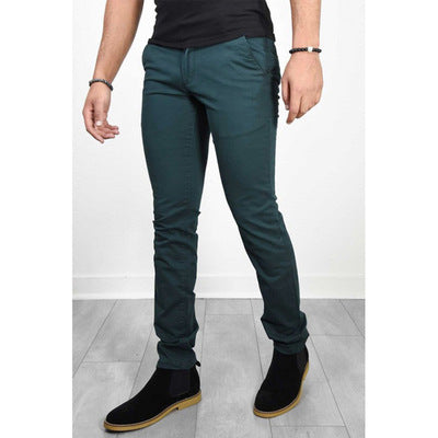Importé - Pantalon Homme Slim Confortable Micro Élastique