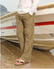Importé - Pantalon Homme Confortable En Lin