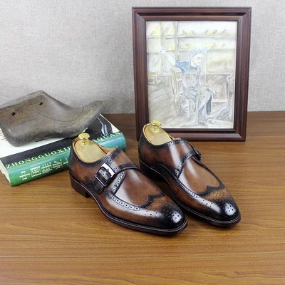 Importé - Chaussure Cuir Richelieu Mocassin Homme