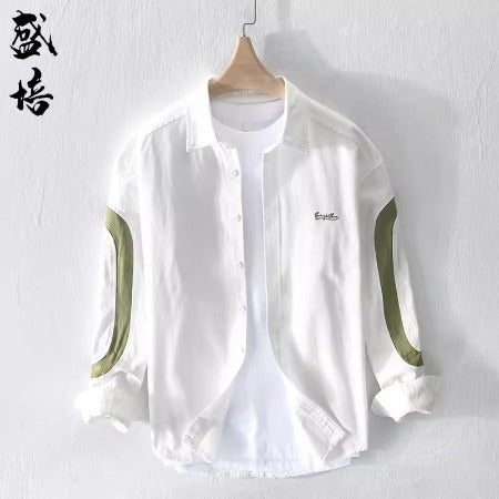 Importé - Chemise Pur Coton Homme Manches Longues