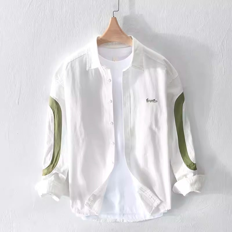 Importé - Chemise Pur Coton Homme Manches Longues