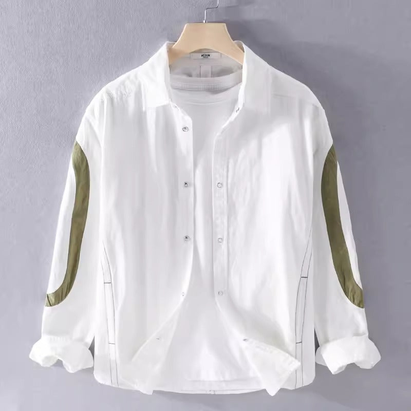 Importé - Chemise Pur Coton Homme Manches Longues