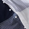 Importé - Chemise Coton Homme Manches Longues à Rayures