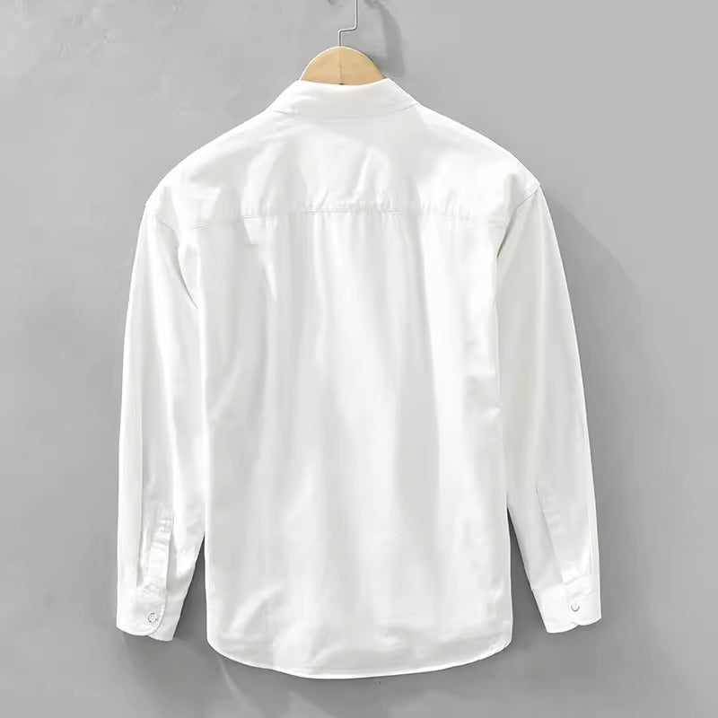 Importé - Chemise Coton Imprimée Homme Manches Longues