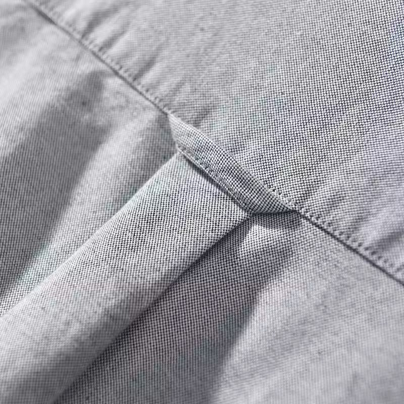 Importé - Chemise Pur Coton Homme Rayures Manches Longues