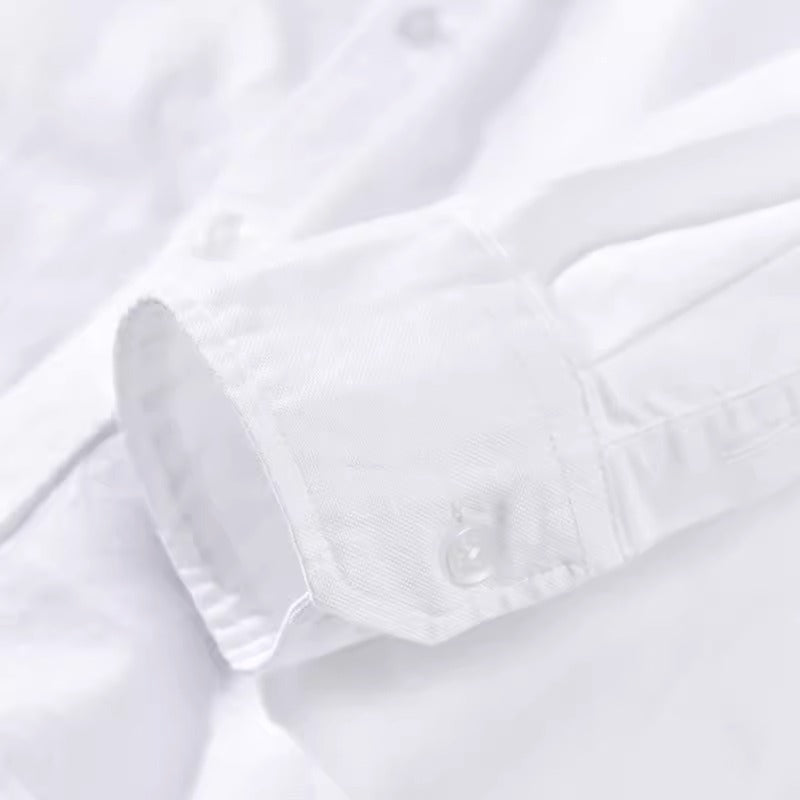 Importé - Chemise Pur Coton Homme Rayures Manches Longues