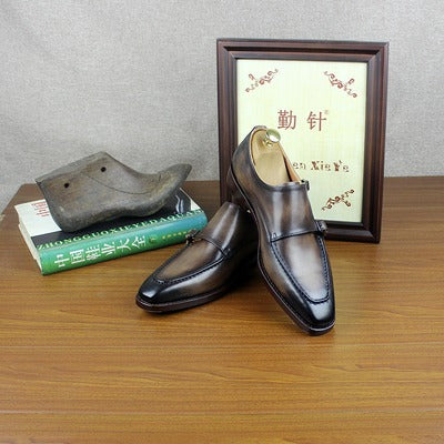 Importé - Chaussure Homme 100% Cuir Mocassin Britannique