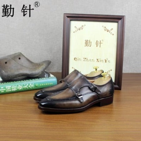 Importé - Chaussure Homme 100% Cuir Mocassin Britannique