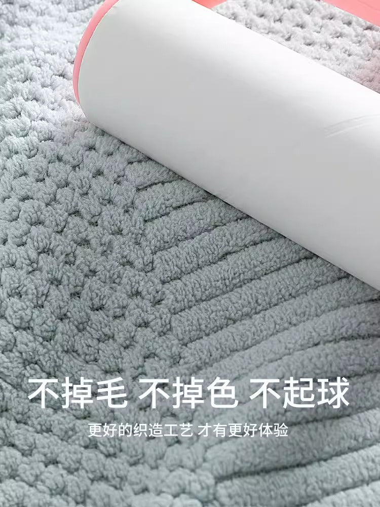 Importé - Lot de 2 Serviettes De Bain Ultra Douces Absorbantes à Séchage Rapide