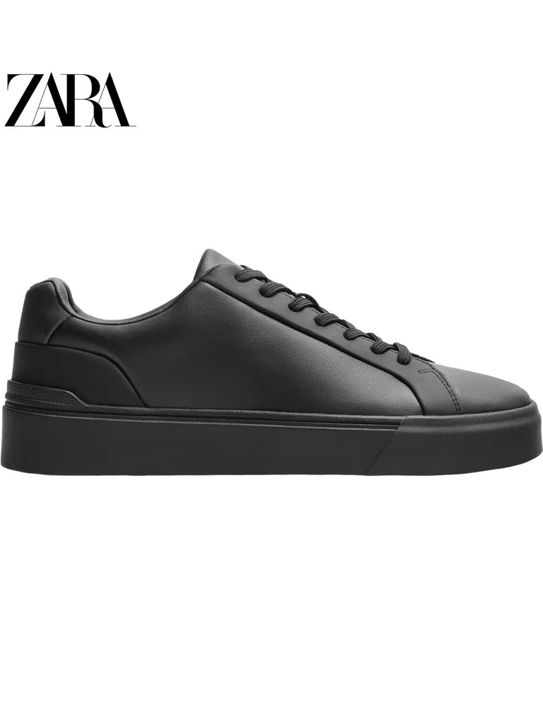Importé  - ZARA NEW - Chaussure Homme Sport Tennis En Cuir PU