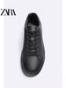 Importé  - ZARA NEW - Chaussure Homme Sport Tennis En Cuir PU