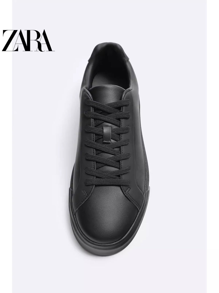 Importé  - ZARA NEW - Chaussure Homme Sport Tennis En Cuir PU