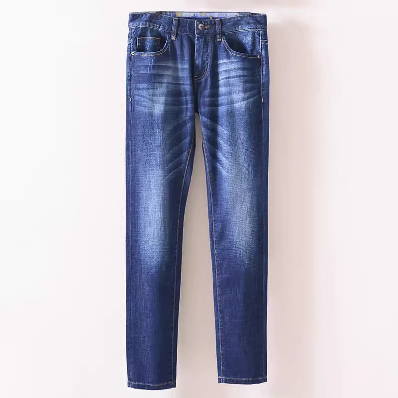 Importé - Pantalon Jean Homme Coton Denim Décontracté