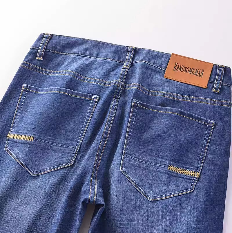 Importé - Pantalon Jean Homme Coton Denim Décontracté