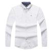 Importé - Tommy Chemise Oxford Pur Coton Homme Manches Longues