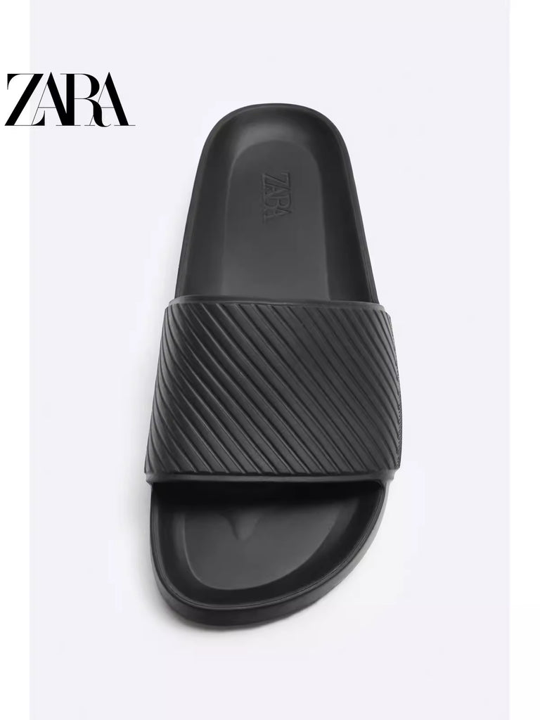 Importé - ZARA NEW - Chaussure Homme Sandales confortables - Noir