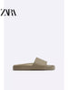 Importé - ZARA NEW - Chaussure Homme Sandales confortables - Marron