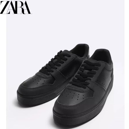 Importé  - ZARA NEW - Chaussure Homme Baskets Rétro Décontractées -Noir