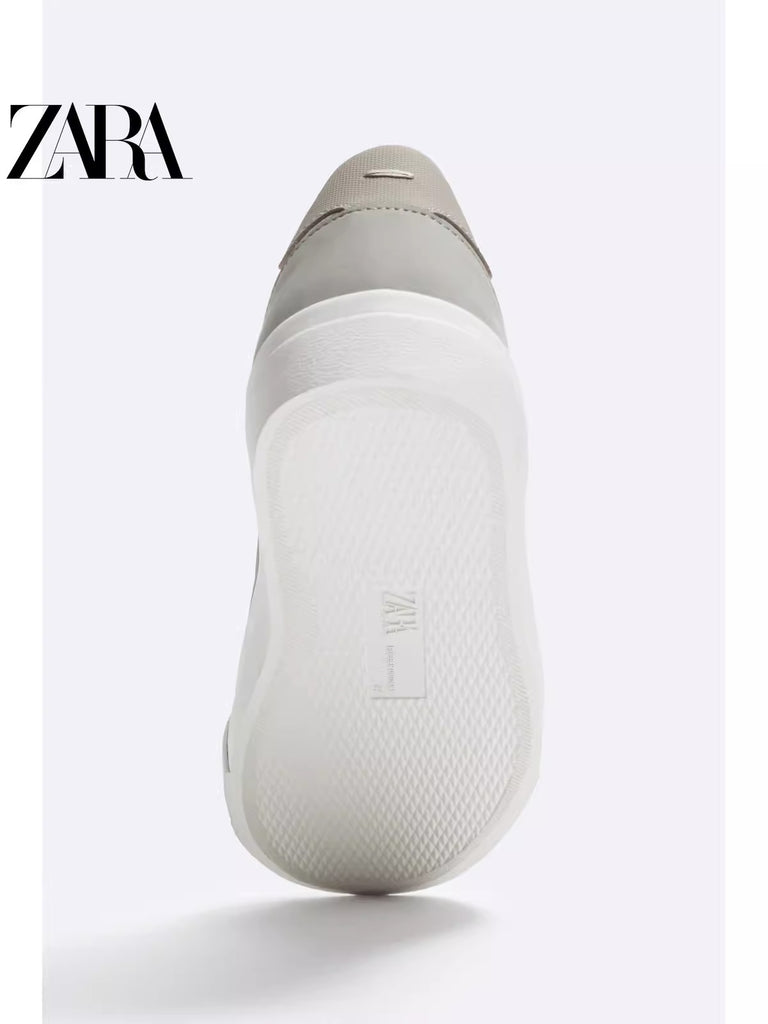Importé  - ZARA NEW - Chaussure Homme Rétro Décontractées -Gris