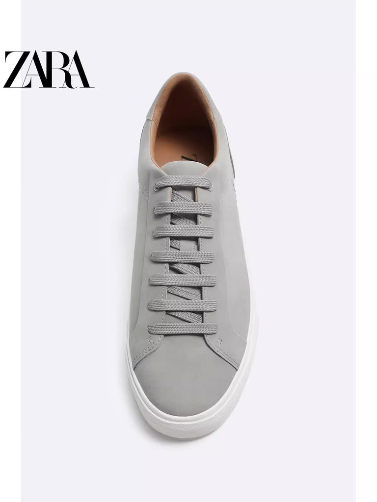 Importé  - ZARA NEW - Chaussure Homme Rétro Décontractées -Gris