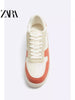 Importé - ZARA NEW - Chaussure Homme Sport Baskets Rétro - Orange