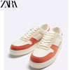 Importé - ZARA NEW - Chaussure Homme Sport Baskets Rétro - Orange