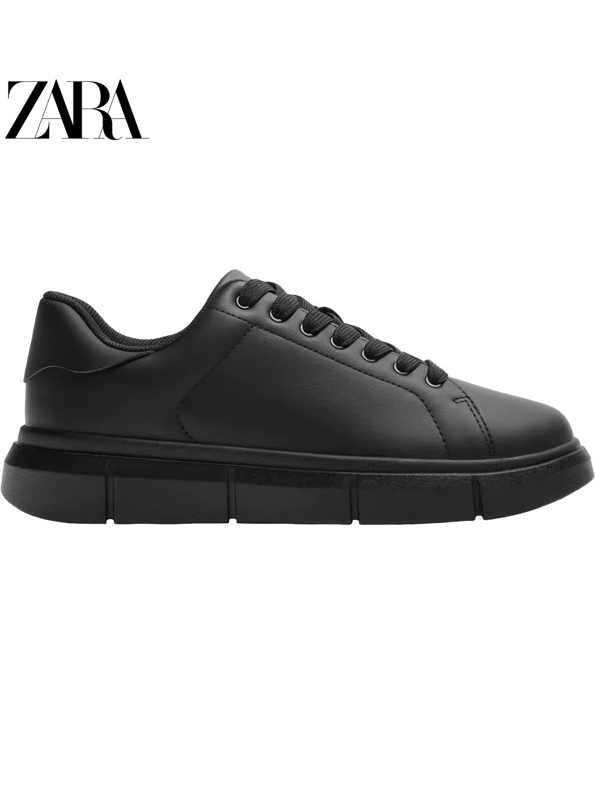 Importé - ZARA NEW - Chaussure Homme Sport Baskets Basse Tendance - Noir