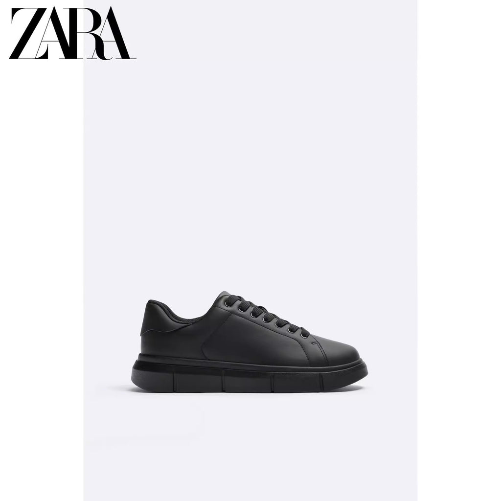 Importé  - ZARA NEW - Chaussure Homme Sport Baskets Basse Tendance - Noir
