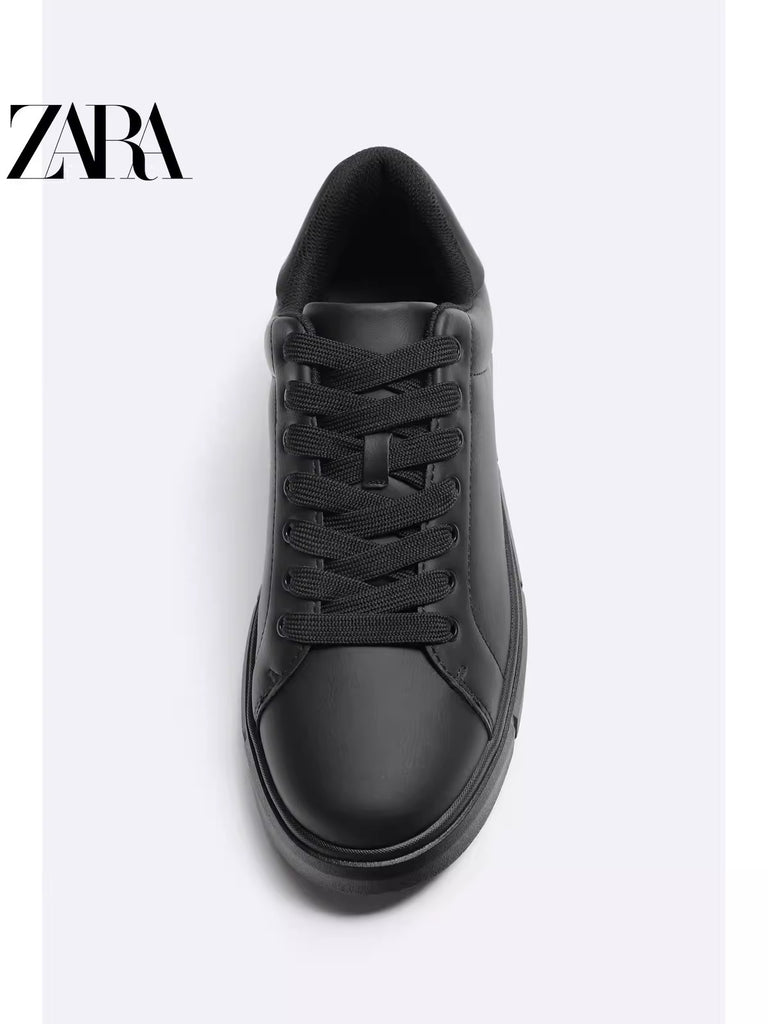 Importé  - ZARA NEW - Chaussure Homme Sport Baskets Basse Tendance - Noir