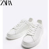 Importé  - ZARA NEW - Chaussure Homme Sport Baskets Basse Tendance - Blanc