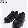 Importé  - ZARA NEW - Chaussure Homme Sport Baskets Tendance - Noir