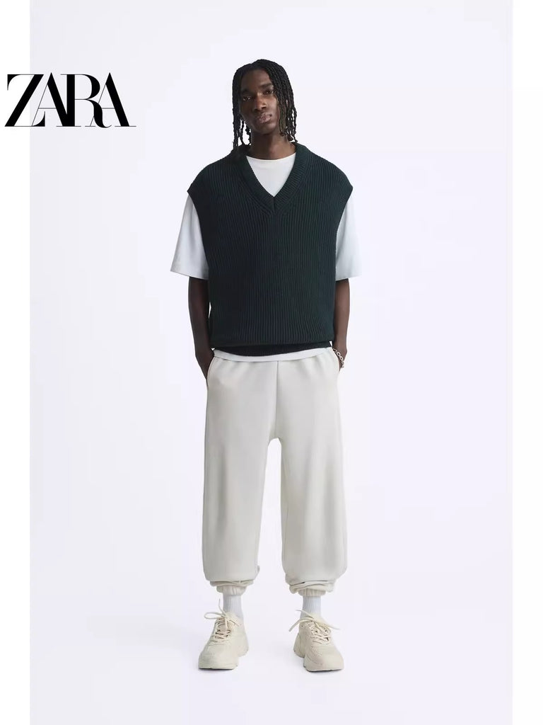 Importé  - ZARA NEW - Chaussure Homme Sport Baskets - Blanc Cassé