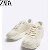 Importé  - ZARA NEW - Chaussure Homme Sport Baskets - Blanc Cassé