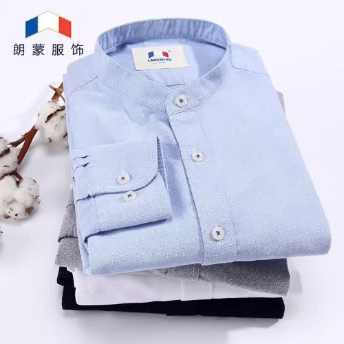 Importé - Chemise Homme Pur Coton Décontractée Manches Longues