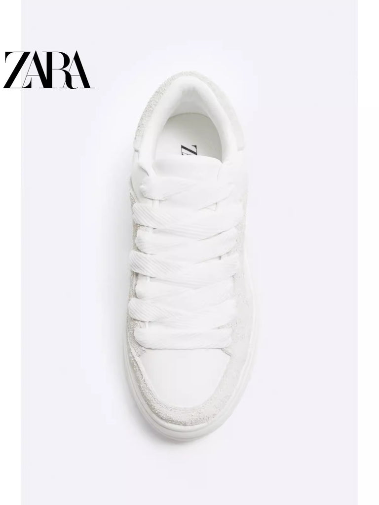 Importé - ZARA NEW - Chaussure Homme Sport Et Loisirs Rétro En Cuir PU