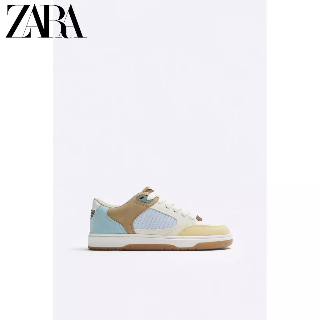 Importé  - ZARA NEW - Chaussure Homme Sport Baskets Confort Bi-Matière