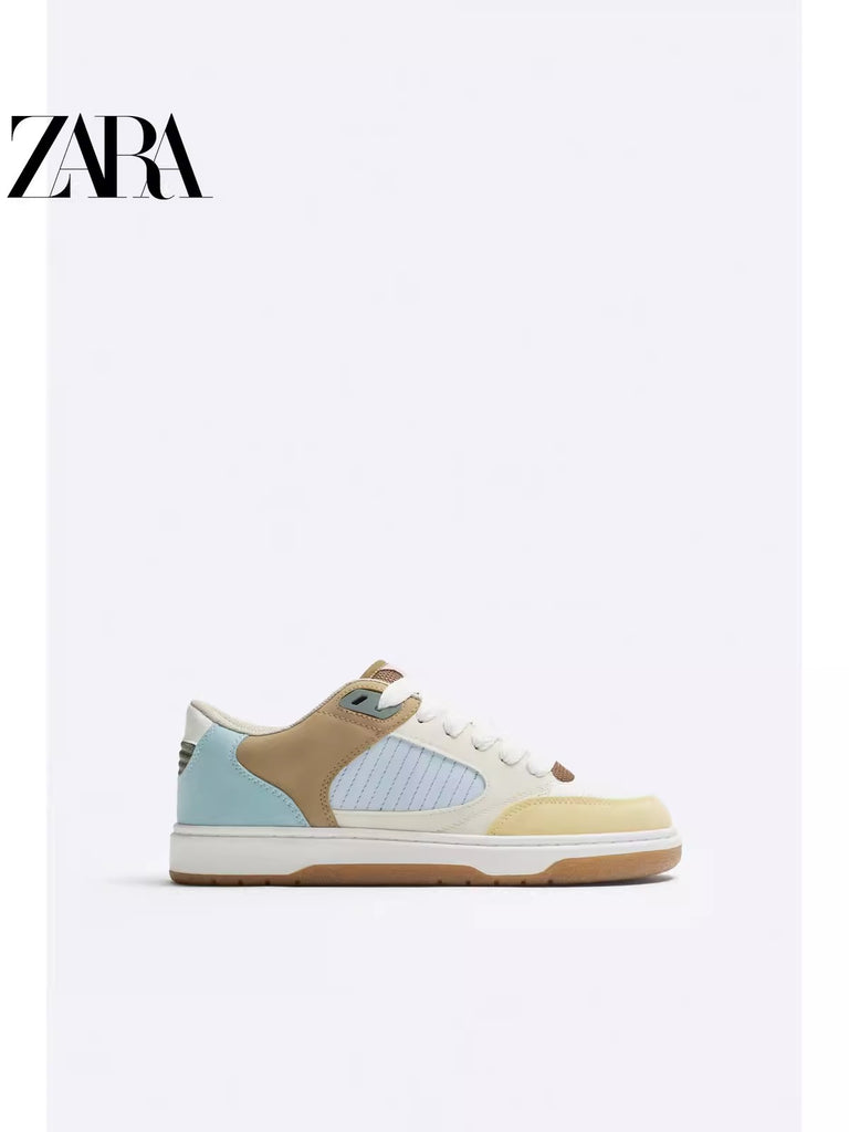 Importé  - ZARA NEW - Chaussure Homme Sport Baskets Confort Bi-Matière