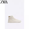 Importé  - ZARA NEW - Chaussure Homme Sport Baskets Montantes  - Blanc
