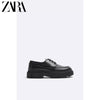 Importé - ZARA NEW - Chaussure Homme Britannique Confortables En Cuir - Noir